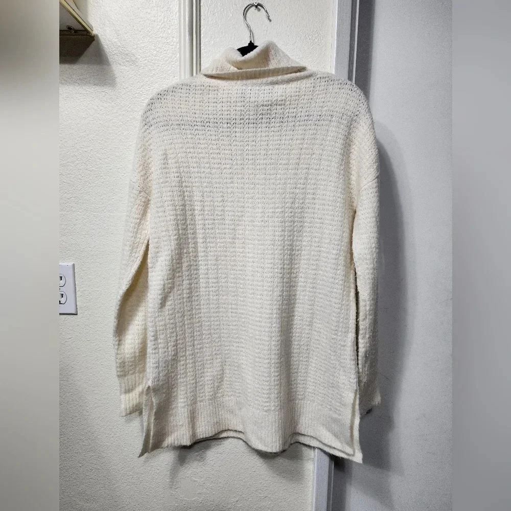 Theory Wool Oversized Turtleneck Tunic Sweater - … - image 4